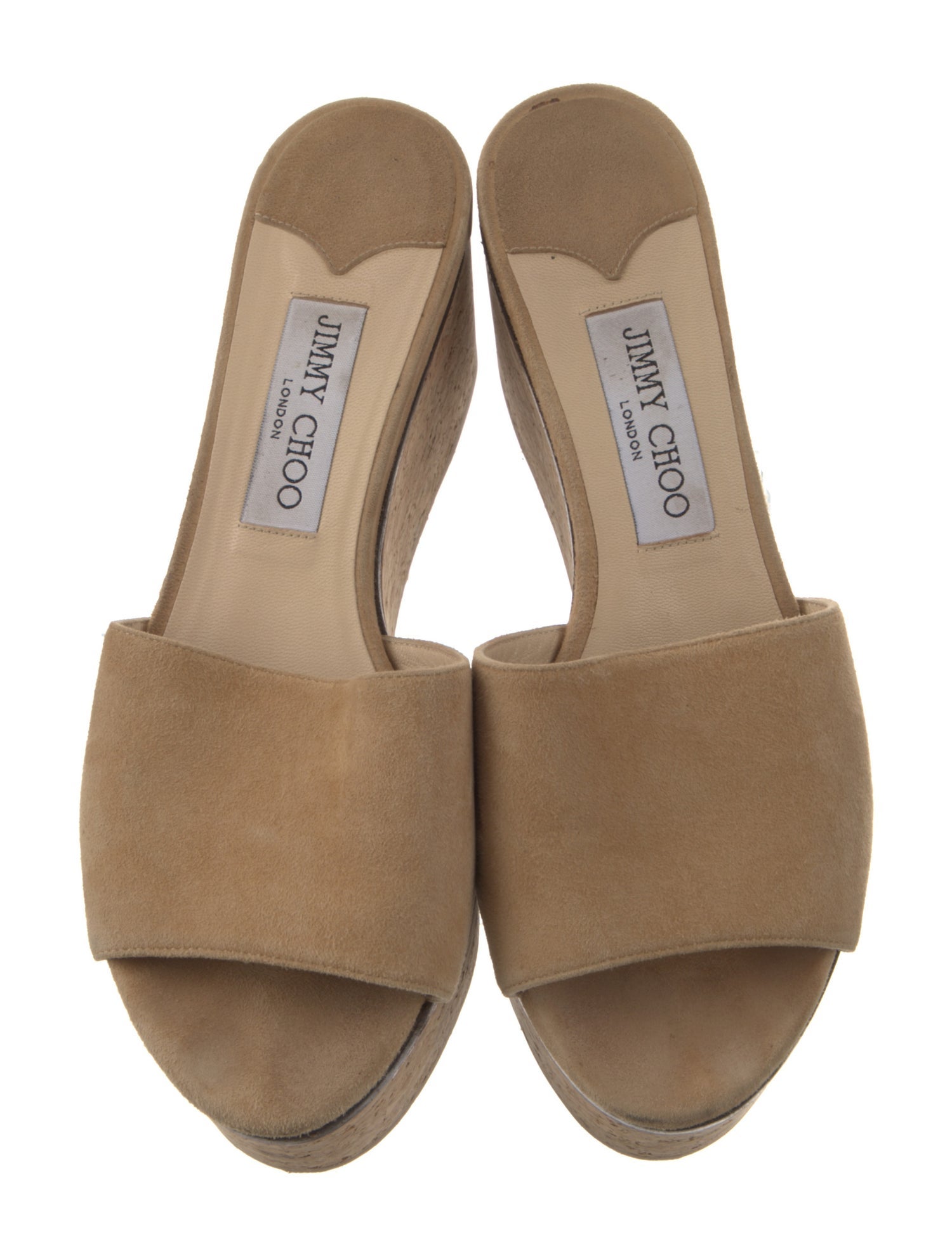 Jimmy Choo Suede Slides